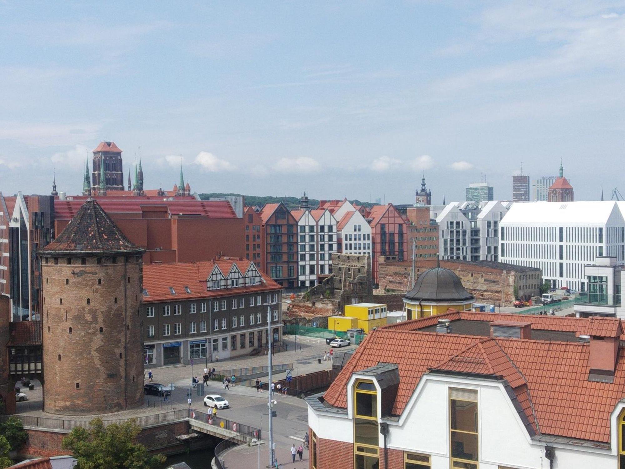 Apartament Dlugie Ogrody 2 Pokojowy Gdansk Oda fotoğraf
